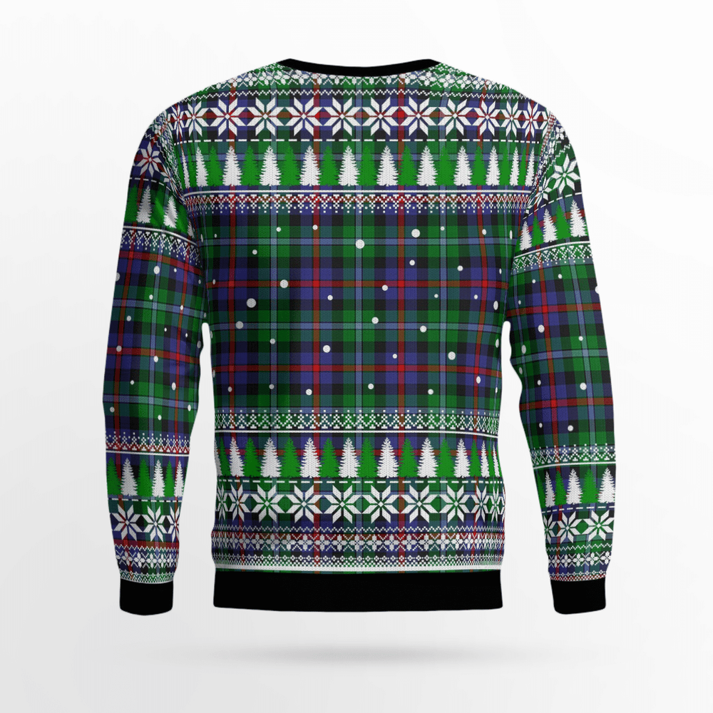 Clan Calder Crest Tartan Christmas Ugly Sweater CX70 Calder Crest Tartan Tartan Ugly Sweater