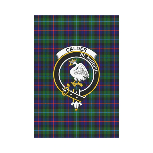 Clan Calder Modern Tartan Crest Garden Flag KI56 Clan Calder Tartan Today