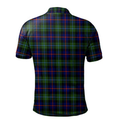 Clan Calder Modern Tartan Polo Shirt KP56 Calder Modern Tartan Tartan Polo
