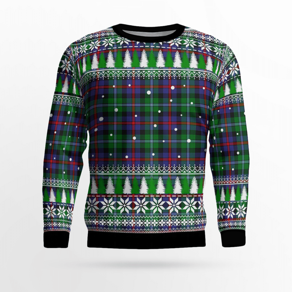 Clan Calder Tartan Christmas Ugly Sweater WX92 Calder Tartan Tartan Ugly Sweater
