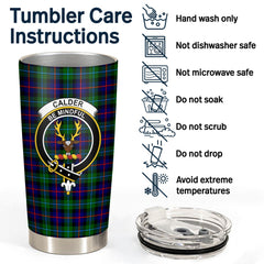 Clan Calder Tartan Crest Tumbler TO35 Clan Calder Tartan Today