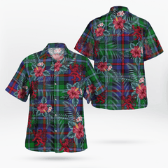 Clan Calder Tartan Scottish Lion Hawaiian Shirt AR20 Calder Tartan Tartan Hawaii Shirt