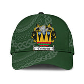 Clan Caldwell Coat Of Arms - Irish Family Crest St Patrick's Day Classic CapSN50 Classic Cap - Caldwell Coat Of Arms St Patrick's Day Classic Cap Irish Cap