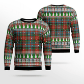 Clan Caledonia Ancient Tartan Christmas Ugly Sweater YH95 Caledonia Ancient Tartan Tartan Ugly Sweater