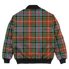 Clan Caledonia Ancient Tartan Clan Bomber Jacket DO54 Caledonia Ancient Tartan Tartan Bomber Jacket