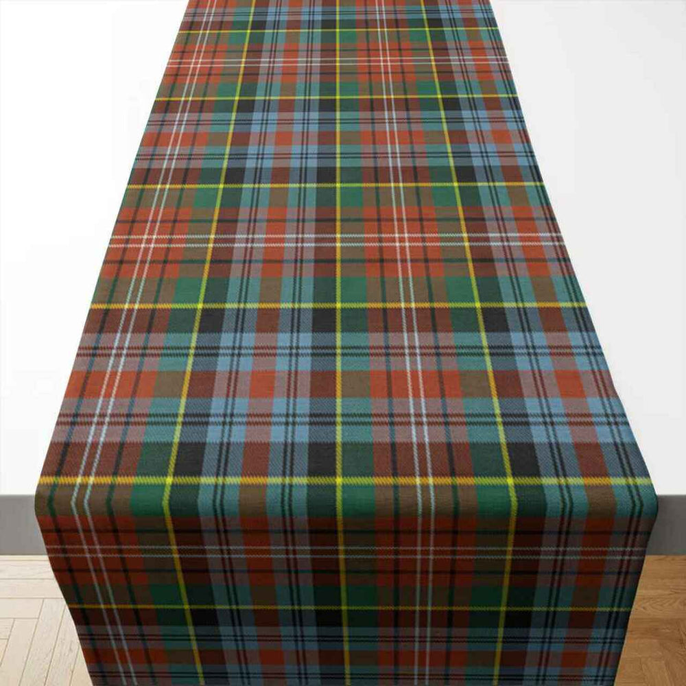 Clan Caledonia Ancient Tartan Table Runner Cotton DG41 Caledonia Ancient Tartan Tartan Table Runner