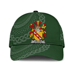 Clan Callan Coat Of Arms - Irish Family Crest St Patrick's Day Classic CapVL35 Classic Cap - Callan Coat Of Arms St Patrick's Day Classic Cap Irish Cap