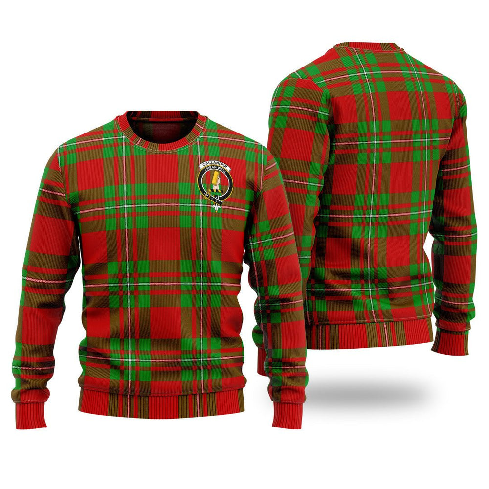 Clan Callander Modern Tartan Christmas Ugly Sweater RL71 Callander Modern Tartan Tartan Sweater