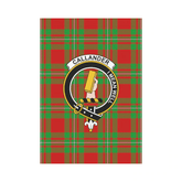 Clan Callander Modern Tartan Crest Garden Flag NS52 Clan Callander Tartan Today