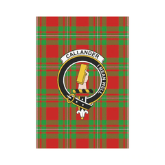 Clan Callander Modern Tartan Crest Garden Flag NS52 Clan Callander Tartan Today