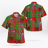 Clan Callander Modern Tartan Scottish Lion Hawaiian Shirt BR67 Callander Modern Tartan Tartan Hawaii Shirt