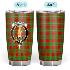 Clan Callander Tartan Crest Tumbler WB46 Clan Callander Tartan Today