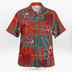 Clan Cameron Ancient Tartan Scottish Lion Hawaiian Shirt NB98 Cameron Ancient Tartan Tartan Hawaii Shirt