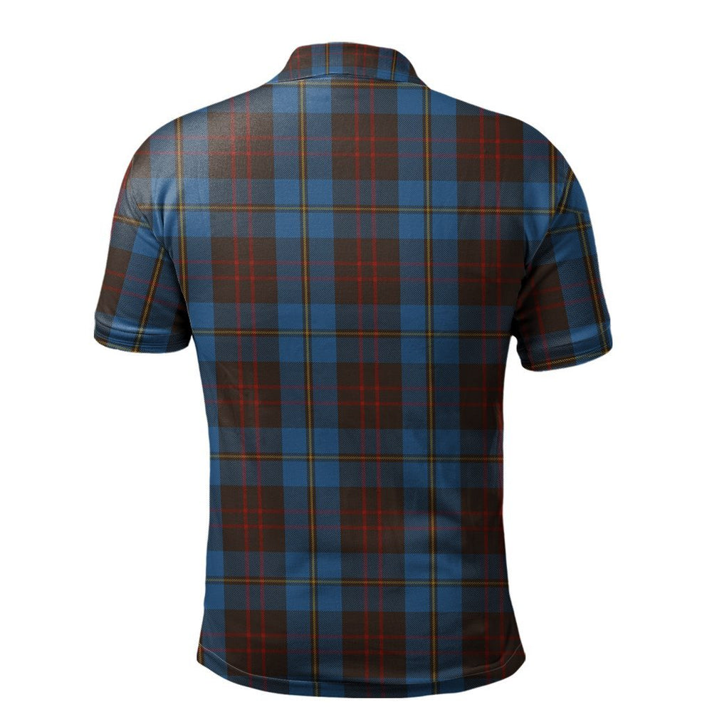 Clan Cameron Hunting Tartan Polo Shirt QG36 Cameron Hunting Tartan Tartan Polo