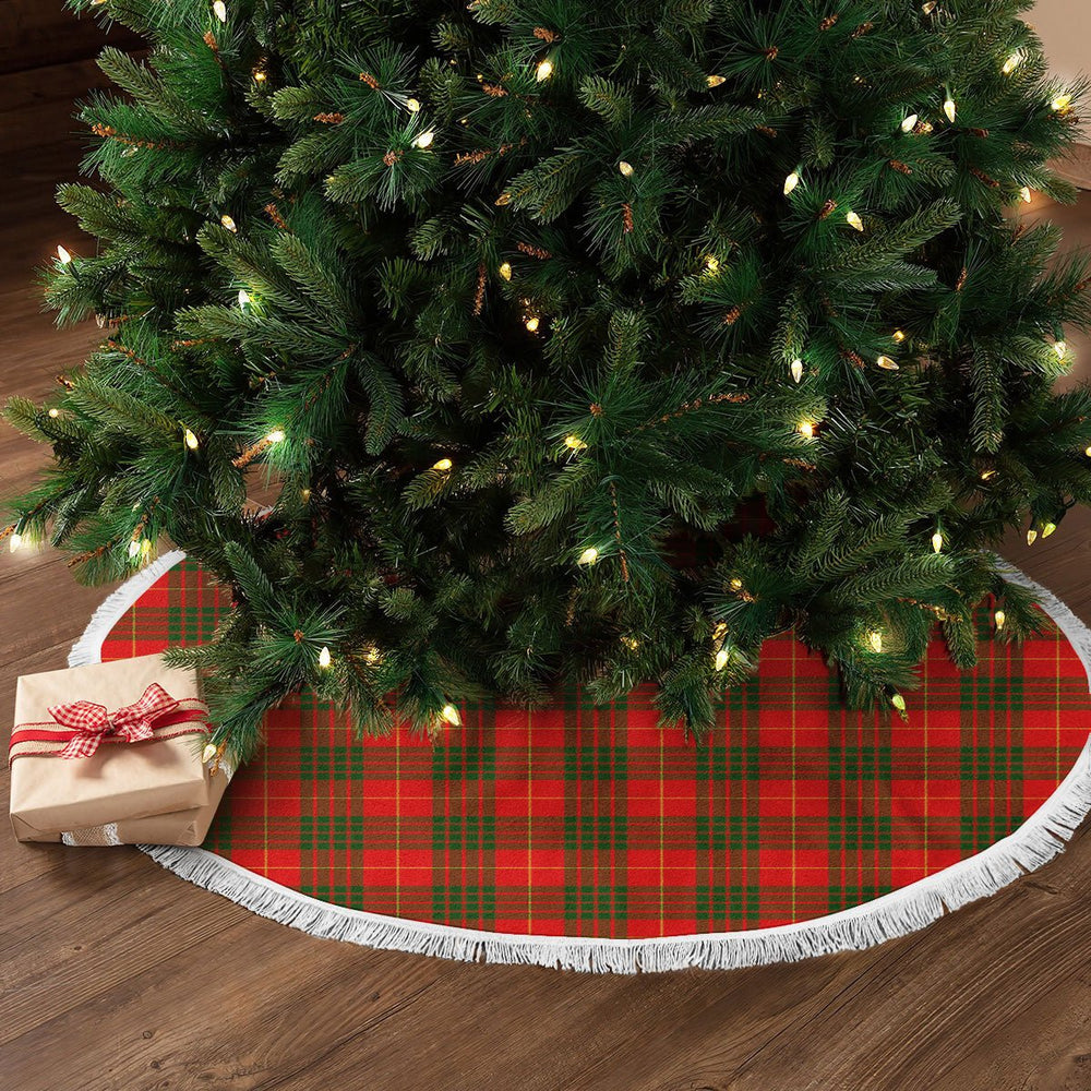 Clan Cameron Modern Tartan Christmas Tree Skirt VH10 Cameron Modern Tartan Tartan Christmas