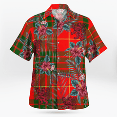 Clan Cameron Modern Tartan Scottish Lion Hawaiian Shirt OW86 Cameron Modern Tartan Tartan Hawaii Shirt
