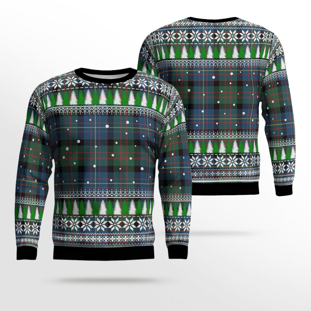 Clan Cameron of Erracht Ancient Tartan Christmas Ugly Sweater HU26 Cameron of Erracht Ancient Tartan Tartan Ugly Sweater