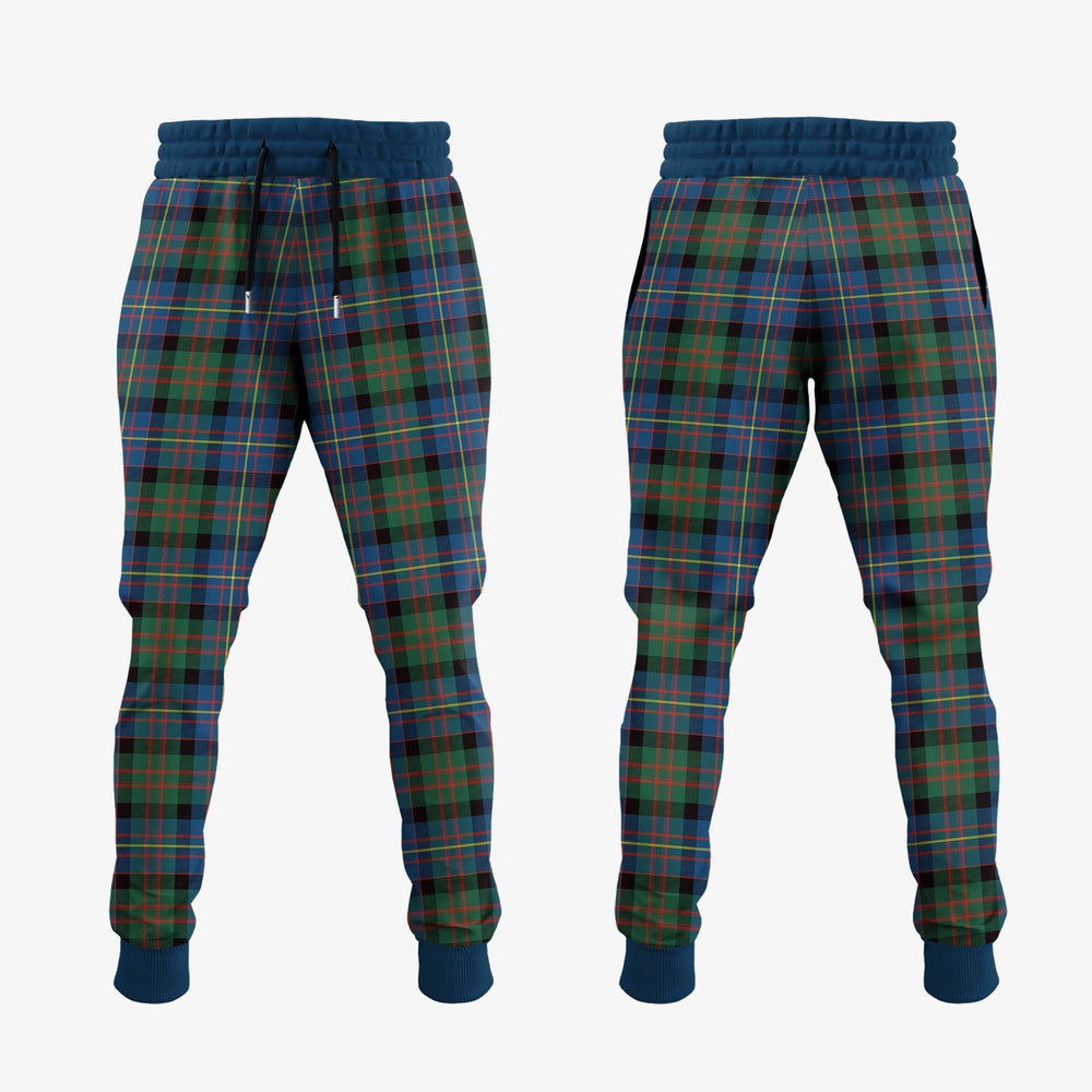 Clan Cameron Of Erracht Ancient Tartan Crest Jogger Sweatpants EZ36 Clan Cameron Tartan Today