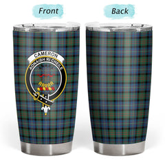 Clan Cameron of Erracht Ancient Tartan Crest Tumbler DK12 Clan Cameron Tartan Today