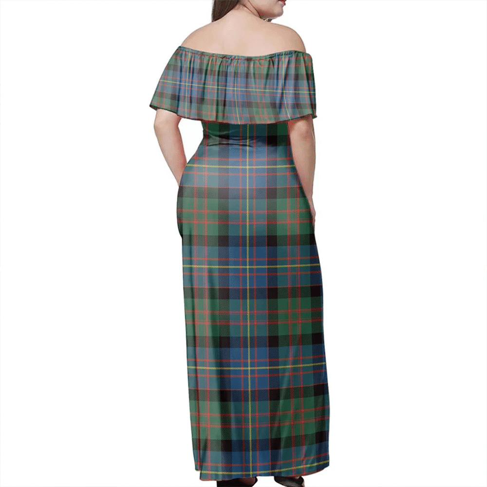 Clan Cameron Of Erracht Ancient Tartan Hawaii Dress HV38 Clan Cameron Tartan Hawaii Dress