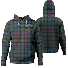 Clan Cameron of Erracht Ancient Tartan Hoodie Crest 0BTS0JGV-1 Cameron of Erracht Ancient Tartan Hoodies