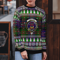 Clan Cameron of Erracht Modern Crest Tartan Christmas Ugly Sweater EA97 Cameron of Erracht Modern Crest Tartan Tartan Ugly Sweater