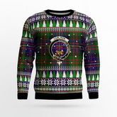 Clan Cameron of Erracht Modern Crest Tartan Christmas Ugly Sweater EA97 Cameron of Erracht Modern Crest Tartan Tartan Ugly Sweater