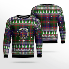 Clan Cameron of Erracht Modern Crest Tartan Christmas Ugly Sweater EA97 Cameron of Erracht Modern Crest Tartan Tartan Ugly Sweater