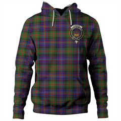 Clan Cameron of Erracht Modern Tartan Hoodie Crest UXGEOG8Q-1 Cameron of Erracht Modern Tartan Hoodies