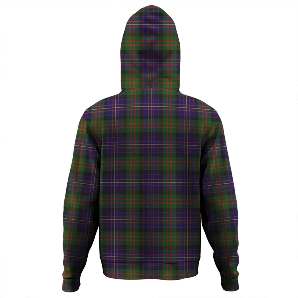 Clan Cameron of Erracht Modern Tartan Hoodie Crest UXGEOG8Q-1 Cameron of Erracht Modern Tartan Hoodies