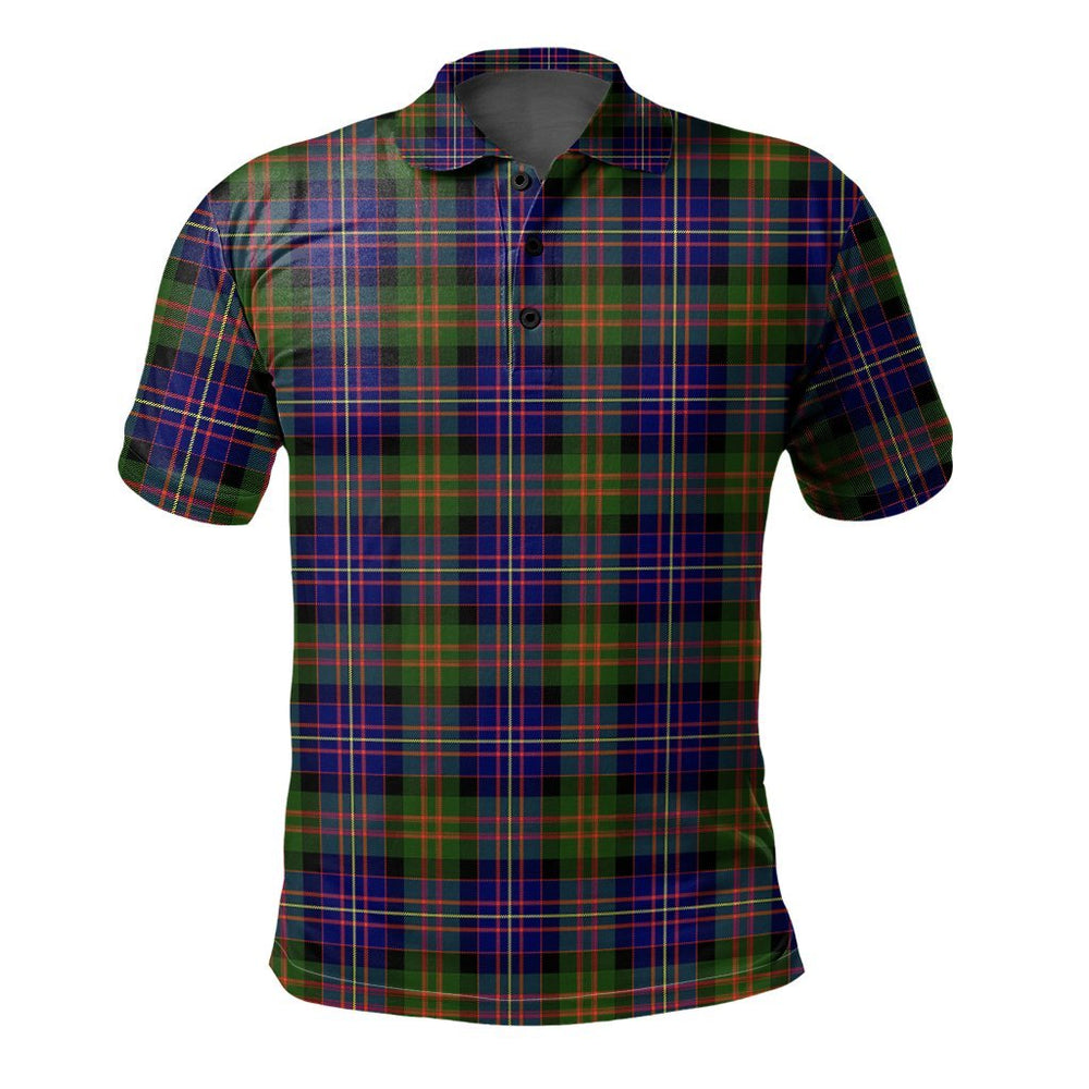 Clan Cameron of Erracht Modern Tartan Polo Shirt IR78 Cameron of Erracht Modern Tartan Tartan Polo