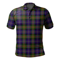 Clan Cameron of Erracht Modern Tartan Polo Shirt IR78 Cameron of Erracht Modern Tartan Tartan Polo