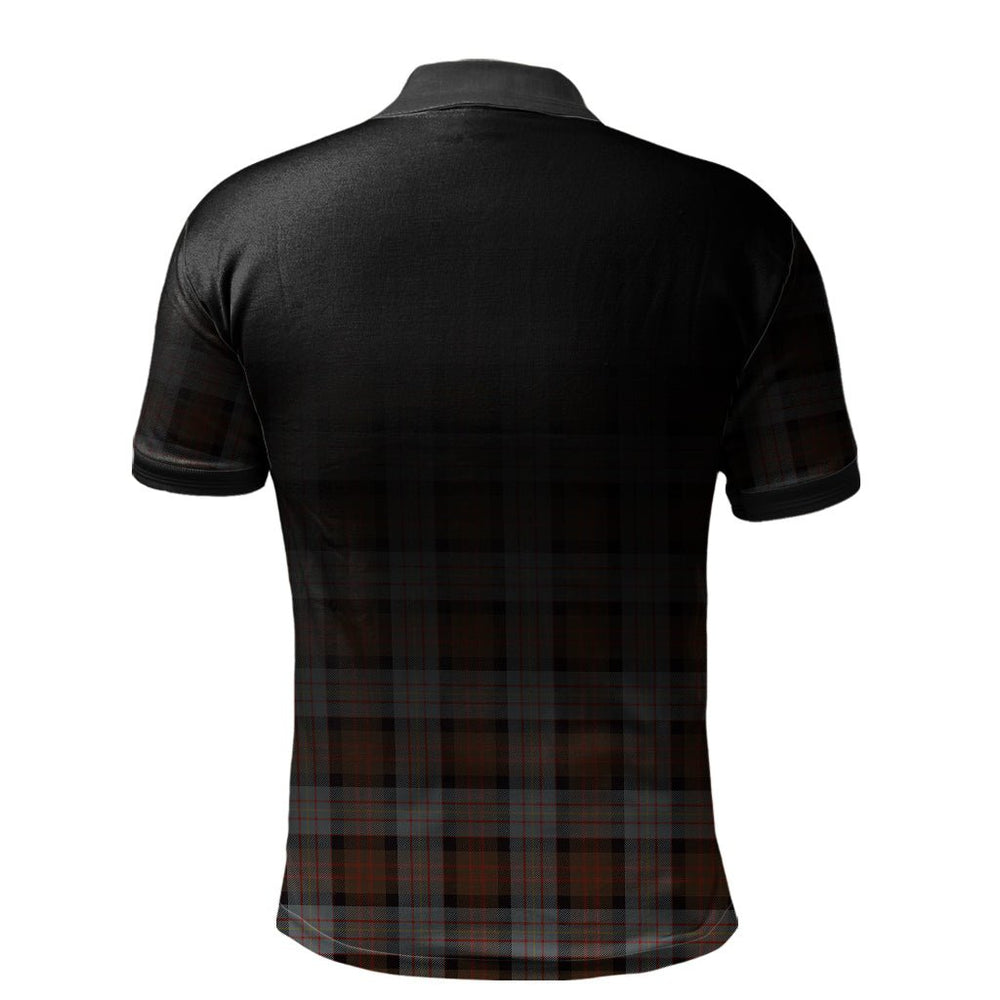 Clan Cameron of Erracht Weathered Tartan Polo Shirt - Alba Celtic Style GH88 Cameron of Erracht Weathered Tartan Tartan Polo
