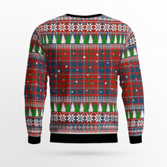 Clan Cameron of Lochiel Ancient Crest Tartan Christmas Ugly Sweater OS70 Cameron of Lochiel Ancient Crest Tartan Tartan Ugly Sweater
