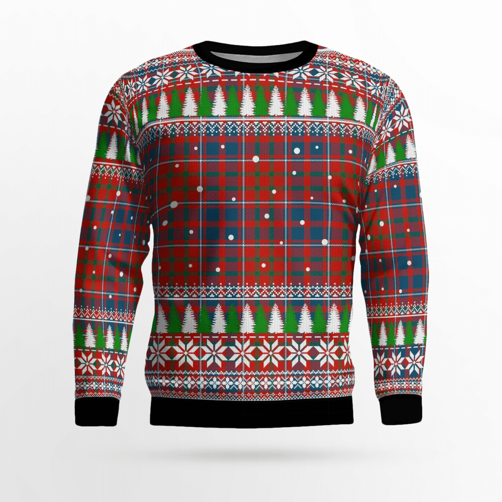 Clan Cameron of Lochiel Ancient Tartan Christmas Ugly Sweater XD38 Cameron of Lochiel Ancient Tartan Tartan Ugly Sweater