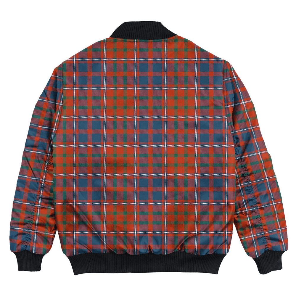 Clan Cameron of Lochiel Ancient Tartan Clan Bomber Jacket GV94 Cameron of Lochiel Ancient Tartan Tartan Bomber Jacket