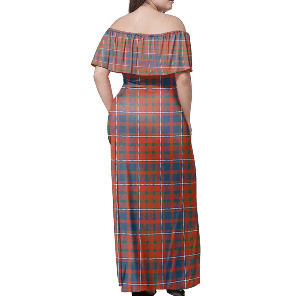 Clan Cameron Of Lochiel Ancient Tartan Hawaii Dress KT50 Clan Cameron Tartan Hawaii Dress