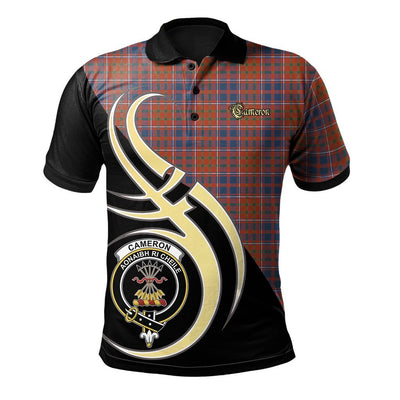 Clan Cameron of Lochiel Ancient Tartan Polo Shirt - Believe In Me Style