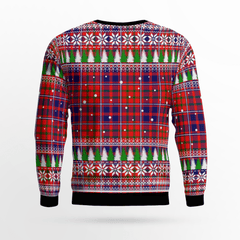 Clan Cameron of Lochiel Modern Tartan Christmas Ugly Sweater QL83 Cameron of Lochiel Modern Tartan Tartan Ugly Sweater