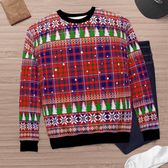 Clan Cameron of Lochiel Modern Tartan Christmas Ugly Sweater QL83 Cameron of Lochiel Modern Tartan Tartan Ugly Sweater