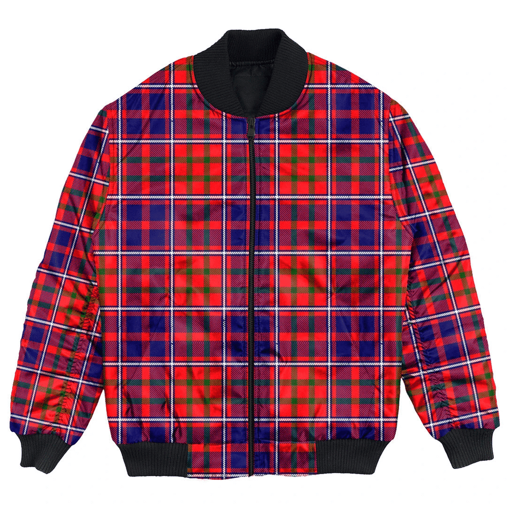 Clan Cameron of Lochiel Modern Tartan Clan Bomber Jacket EY51 Cameron of Lochiel Modern Tartan Tartan Bomber Jacket