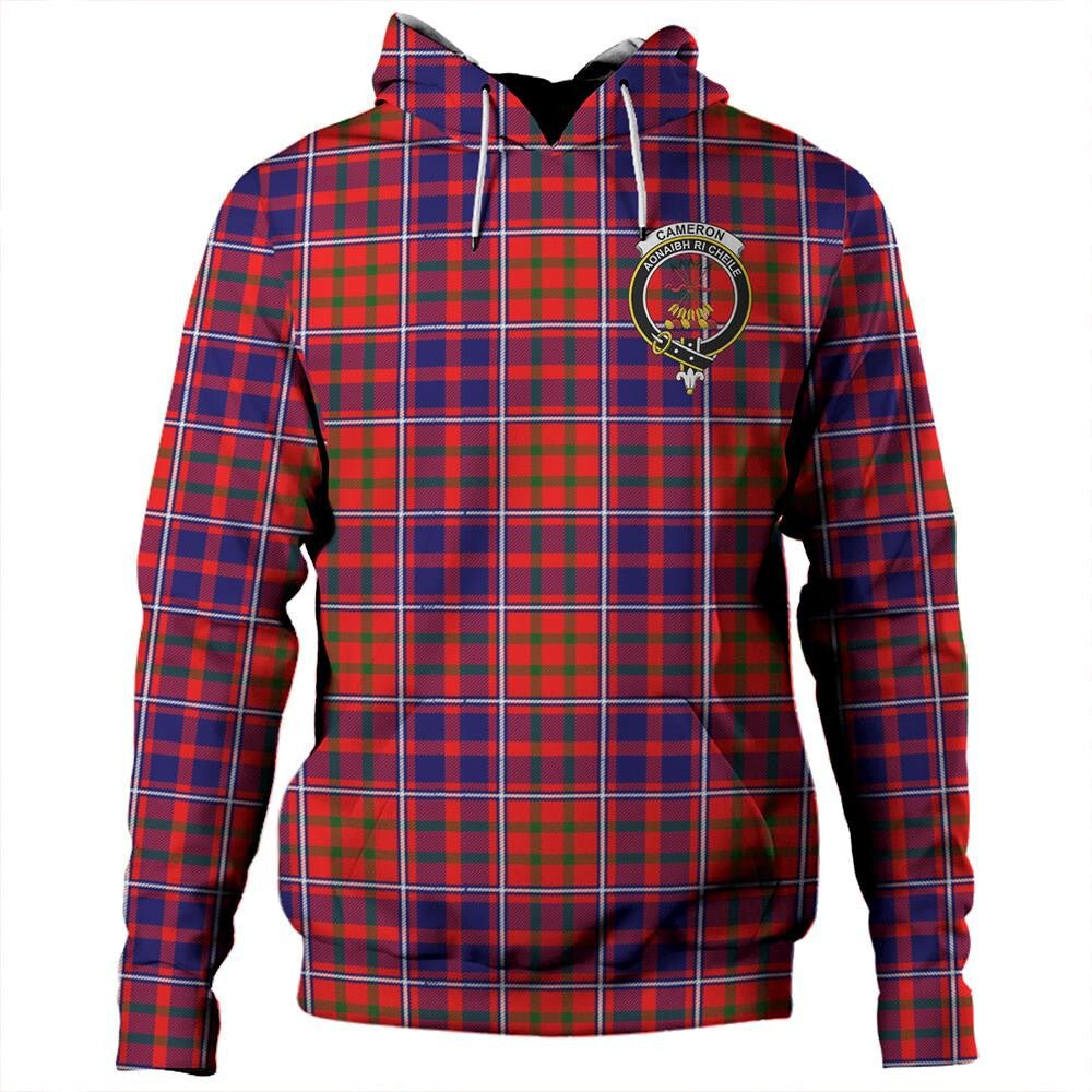Clan Cameron of Lochiel Modern Tartan Hoodie Crest ZARWVXNC-1 Cameron of Lochiel Modern Tartan Hoodies