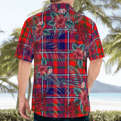 Clan Cameron of Lochiel Modern Tartan Scottish Lion Hawaiian Shirt OC41 Cameron of Lochiel Modern Tartan Tartan Hawaii Shirt