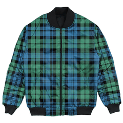 Clan Campbell Ancient 01 Tartan Bomber Jacket WJ43 Campbell Ancient 01 Tartan Tartan Bomber Jacket