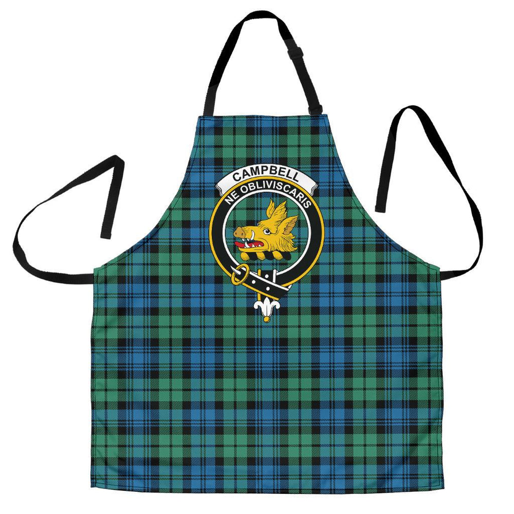Clan Campbell Ancient 01 Tartan Crest Apron LW36 Clan Campbell Tartan Today