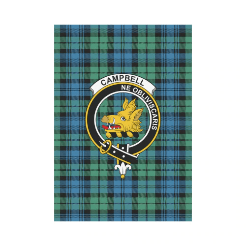 Clan Campbell Ancient 01 Tartan Crest Garden Flag BB21 Clan Campbell Tartan Today