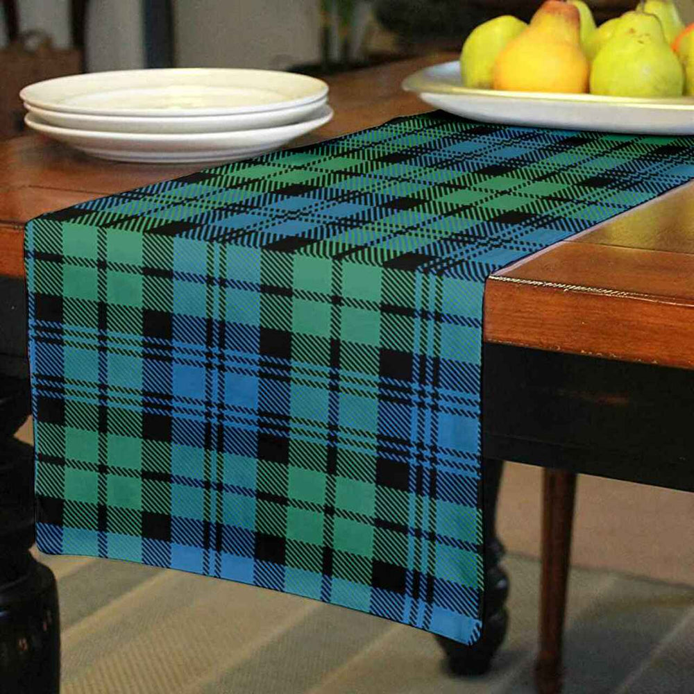 Clan Campbell Ancient 01 Tartan Table Runner Cotton AV22 Campbell Ancient 01 Tartan Tartan Table Runner