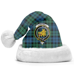 Clan Campbell Ancient 02 Tartan Crest Christmas Santa Hat FG93 Campbell Ancient 02 Tartan Tartan Santa Hat