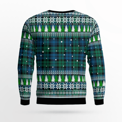 Clan Campbell Ancient Crest Tartan Christmas Ugly Sweater VI59 Campbell Ancient Crest Tartan Tartan Ugly Sweater