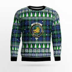 Clan Campbell Argyll Ancient Crest Tartan Christmas Ugly Sweater AF97 Campbell Argyll Ancient Crest Tartan Tartan Ugly Sweater